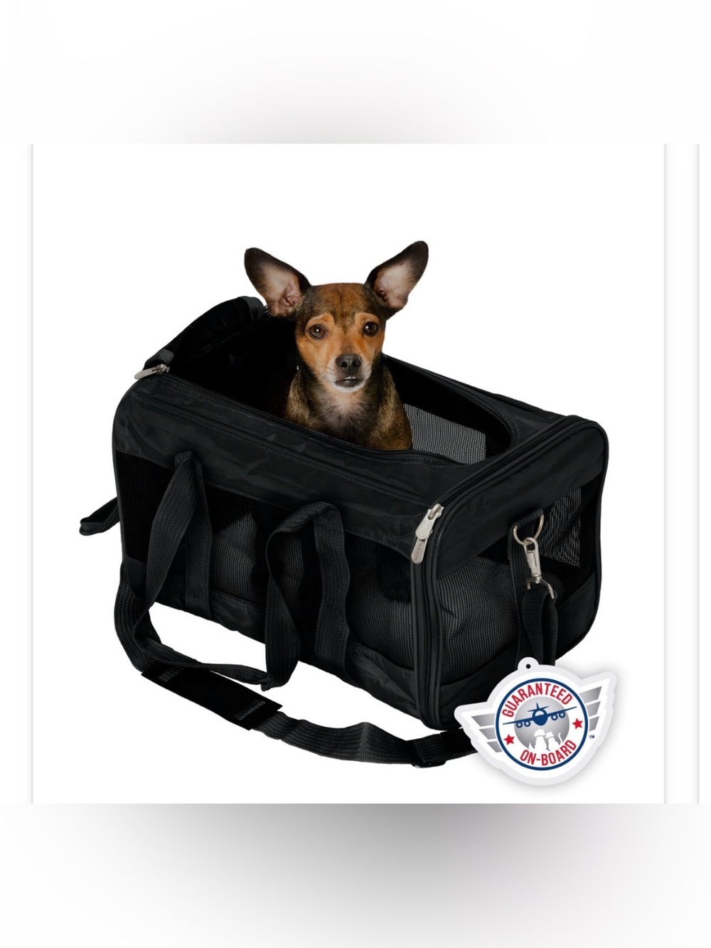 Sherpa Original Deluxe Travel Pet Carrier, Airline Approved